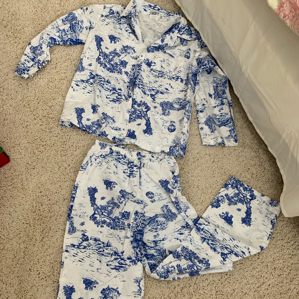 Baby Nay Pajamas Set Oriental Pattern